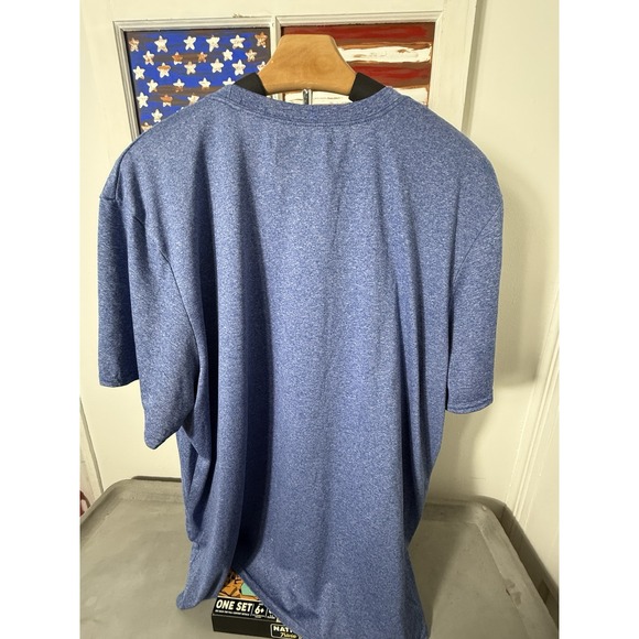 Texas‎ Rangers Shirt Men's Size 2XL Rangers MLB Baseball Majestic - Picture 3 of 4